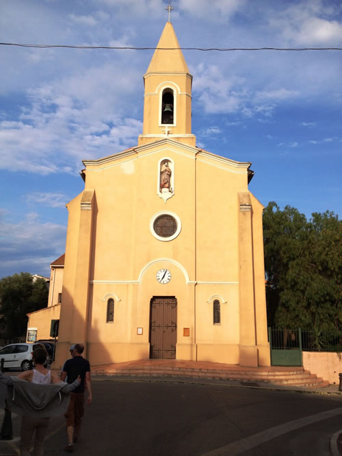 Eglise du village de Giens