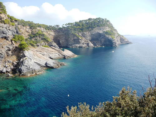 views from costal foot path