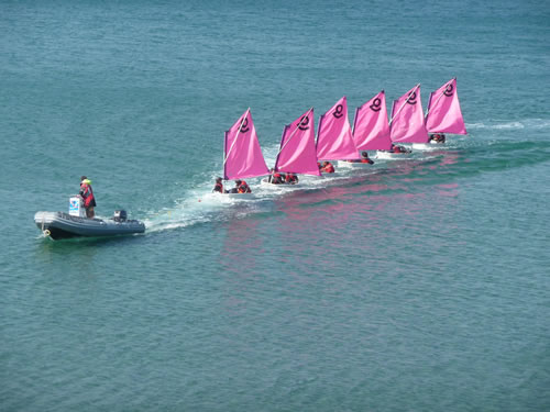 Plage de la Capte ecole de voile