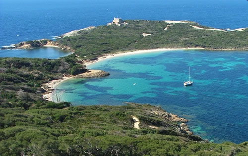 La plage du Langoustier Porquerolles