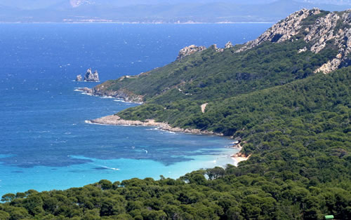 Pointe des Medes sur Porquerolles