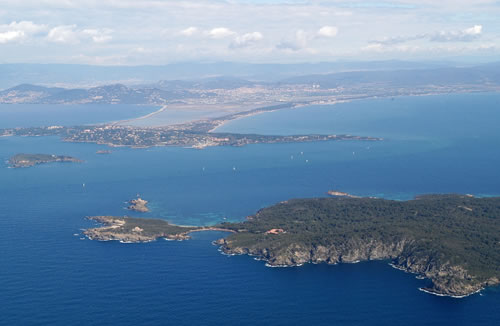 Porquerolles et la presquile de Giens