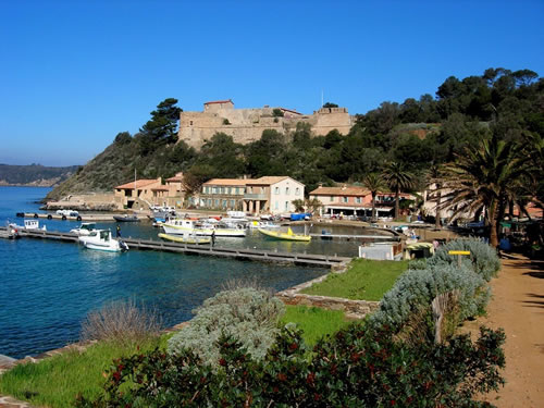 Port Cros island