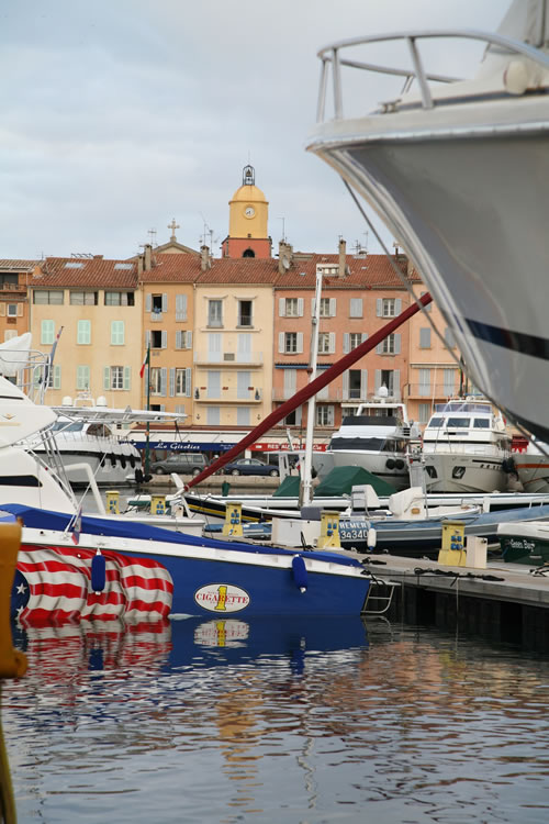 Saint tropez harbour